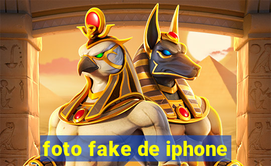 foto fake de iphone